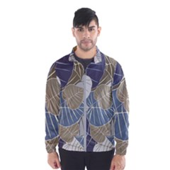 Ackground Leaves Desktop Men s Windbreaker by Amaryn4rt