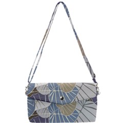 Ackground Leaves Desktop Removable Strap Clutch Bag by Amaryn4rt