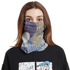 Ackground Leaves Desktop Face Covering Bandana (two Sides)
