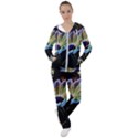 Flower Pattern Design Abstract Background Women s Tracksuit View1