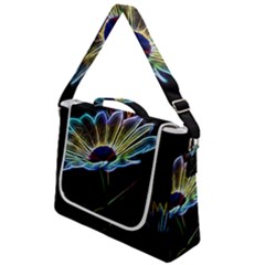 Flower Pattern Design Abstract Background Box Up Messenger Bag by Amaryn4rt