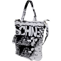 Snow Removal Winter Word Shoulder Tote Bag by Amaryn4rt