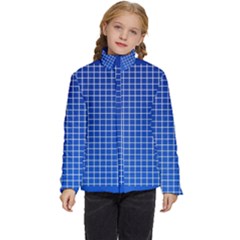 Background Diamonds Computer Paper- Kids  Puffer Bubble Jacket Coat by Amaryn4rt