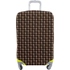 Fabric Pattern Texture Background Luggage Cover (large) by Amaryn4rt