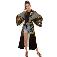 Fractal Mathematics Abstract Maxi Kimono