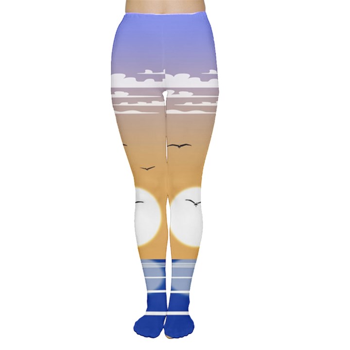 Vector Graphic Clipart Mountains Tights