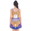 Vector Graphic Clipart Mountains Scoop Neck Skater Dress View2
