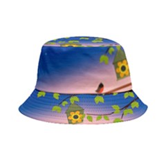 Vector Graphic Illustration Wallpaper Bucket Hat by Sarkoni