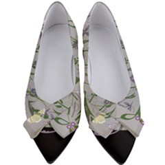 Flower Butterfly Pot Women s Bow Heels by Sarkoni