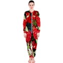 Poinsettia Christmas Star Plant OnePiece Jumpsuit (Ladies) View1