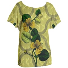 Flower Blossom Women s Oversized T-Shirt