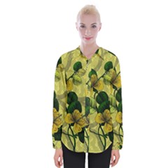 Flower Blossom Womens Long Sleeve Shirt