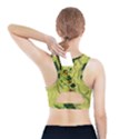 Flower Blossom Sports Bra With Pocket View2