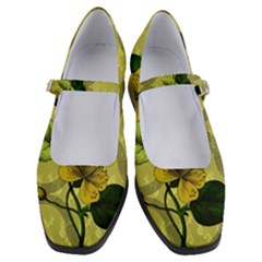 Flower Blossom Women s Mary Jane Shoes