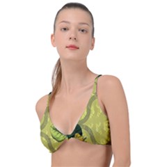 Flower Blossom Knot Up Bikini Top