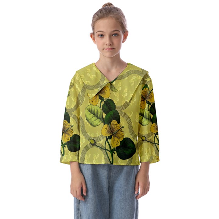 Flower Blossom Kids  Sailor Shirt