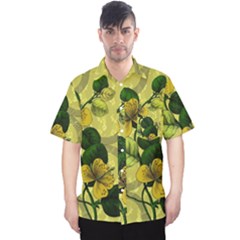 Flower Blossom Men s Hawaii Shirt