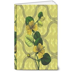 Flower Blossom 8  x 10  Softcover Notebook