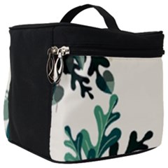 Leaves Plants Foliage Border Make Up Travel Bag (big) by Sarkoni