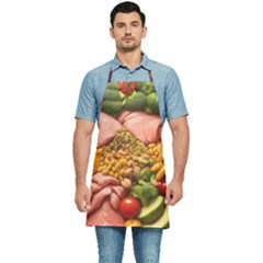 Fruit Snack Diet Bio Food Healthy Kitchen Apron