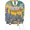 Boston Skyline Cityscape River Full Print Backpack View2