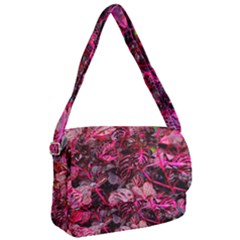 Red Leaves Plant Nature Leaves Courier Bag