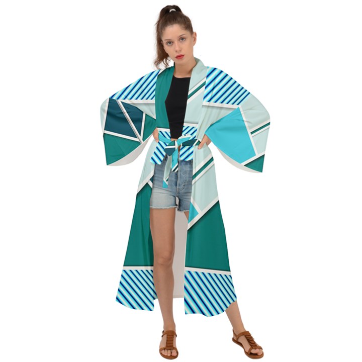 Logo Concept Banner Header Idea Maxi Kimono
