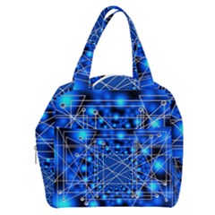 Network Connection Structure Knot Boxy Hand Bag by Amaryn4rt