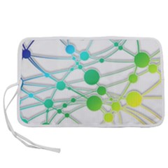 Network Connection Structure Knot Pen Storage Case (m) by Amaryn4rt
