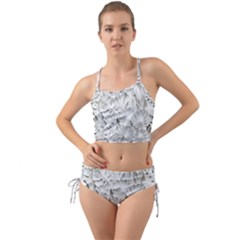Pattern Motif Decor Mini Tank Bikini Set by Amaryn4rt
