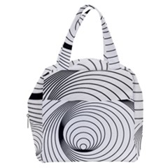 Spiral Eddy Route Symbol Bent Boxy Hand Bag by Amaryn4rt