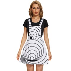 Spiral Eddy Route Symbol Bent Apron Dress by Amaryn4rt