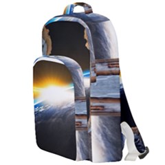 Door Breakthrough Door Sunburst Double Compartment Backpack by Amaryn4rt