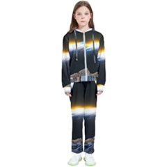 Door Breakthrough Door Sunburst Kids  Tracksuit by Amaryn4rt