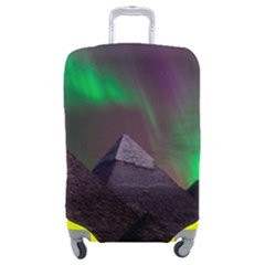 Fantasy Pyramid Mystic Space Aurora Luggage Cover (medium) by Grandong