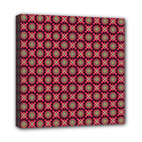 Kaleidoscope Seamless Pattern Mini Canvas 8  X 8  (stretched)