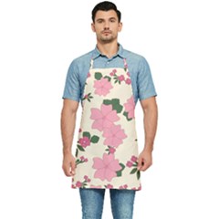 Floral Vintage Flowers Kitchen Apron