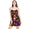 Star Colorful Christmas Abstract Summer Frill Dress View1