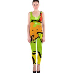 Fruit Food Wallpaper One Piece Catsuit