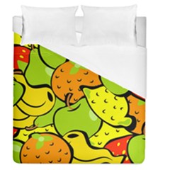Fruit Food Wallpaper Duvet Cover (queen Size)