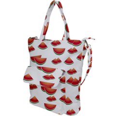 Summer Watermelon Pattern Shoulder Tote Bag by Dutashop