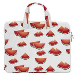 Summer Watermelon Pattern Macbook Pro 13  Double Pocket Laptop Bag by Dutashop