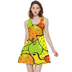 Fruit Food Wallpaper Inside Out Reversible Sleeveless Dress