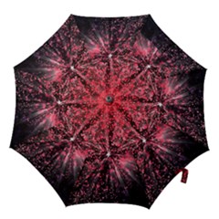 Abstract Background Wallpaper Hook Handle Umbrellas (medium) by Bajindul