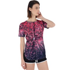 Abstract Background Wallpaper Perpetual Short Sleeve T-shirt by Bajindul