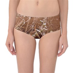 Stainless Structure Collection Mid-Waist Bikini Bottoms