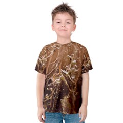 Ice Iced Structure Frozen Frost Kids  Cotton T-Shirt