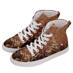 Stainless Structure Collection Men s Hi-top Skate Sneakers by Amaryn4rt