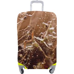 Ice Iced Structure Frozen Frost Luggage Cover (Large)