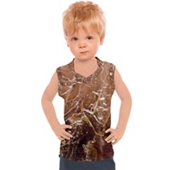 Ice Iced Structure Frozen Frost Kids  Sport Tank Top